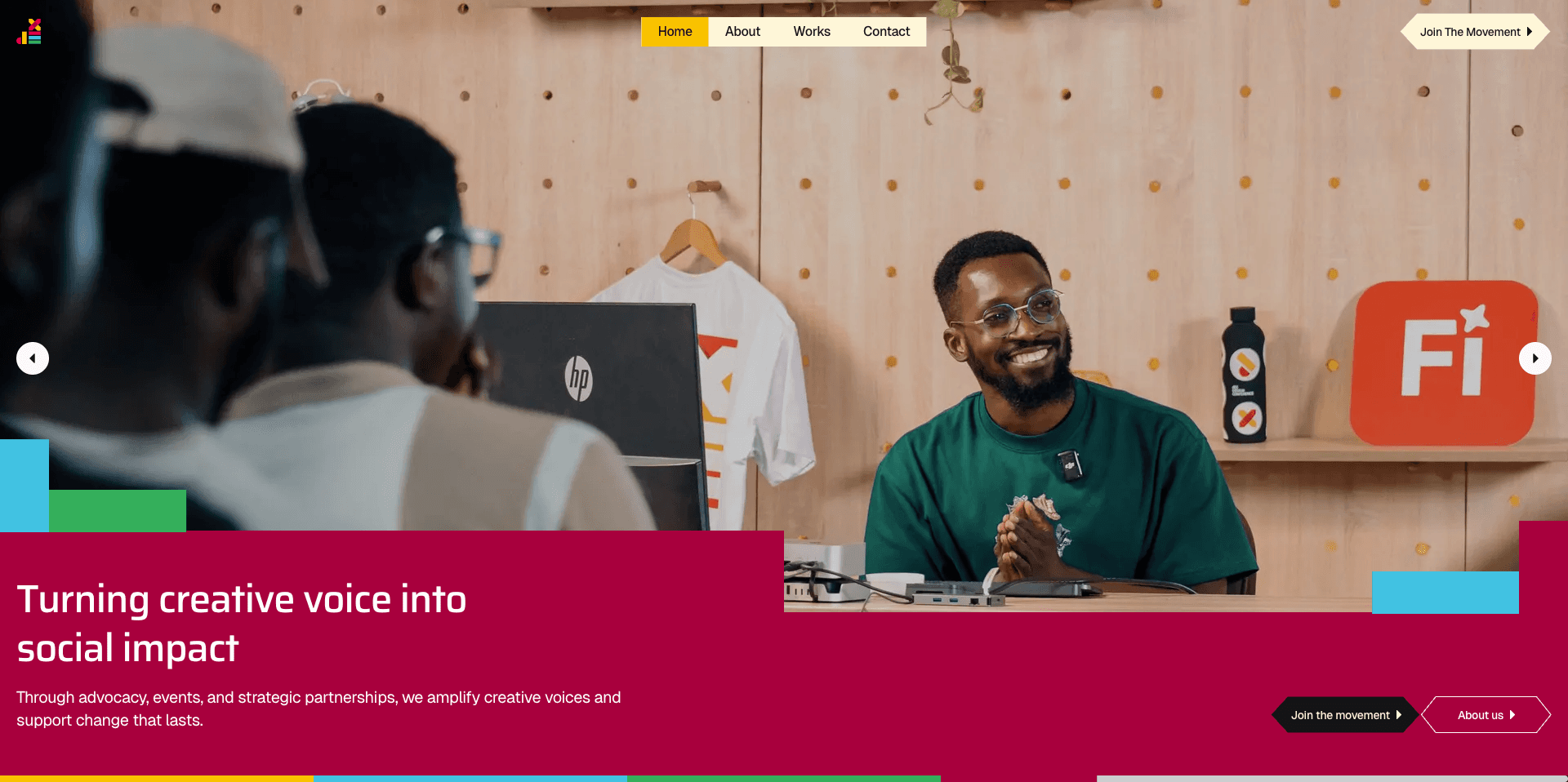 dEX Ghana: Website for a design foundation and community in Accra