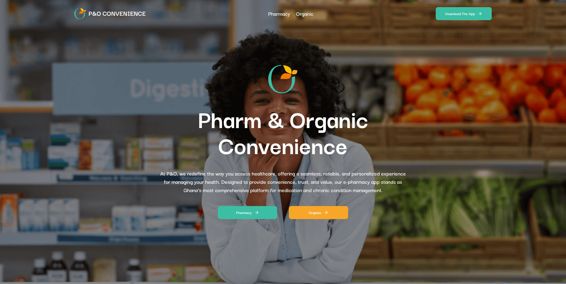 P&O Convenience: Online pharmacy and marketplace for healthcare in Ghana